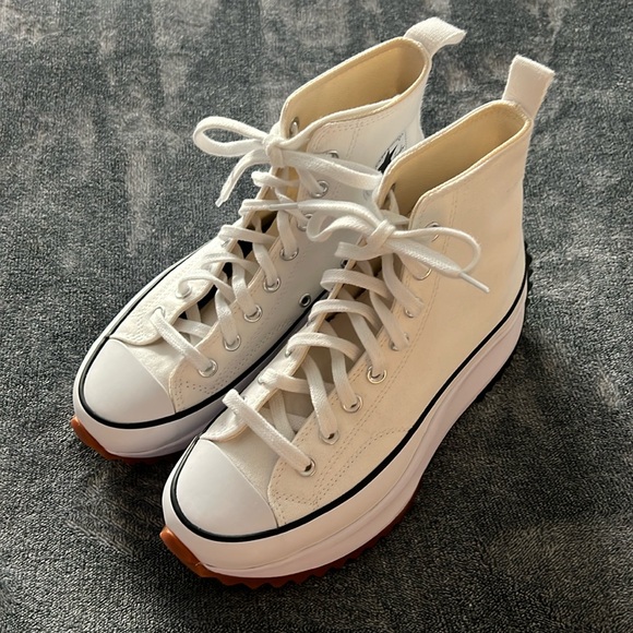 Brand new Run Star Hike canvas platform sneakers - Picture 1 of 4